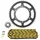 KIT CHAINE ADAPTABLE DERBI 50 GPR RACING 2008>2009, 50 GPR 2006>2009 420 11x53 (DIAM COURONNE 108/123/6.5) (DEMULTIPLICATION ORIGINE) -AFAM