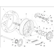 Roue arrière