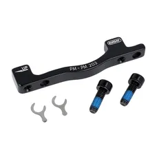 ADAPTER/REHAUSSE DISC BRAKE MTB POST-MOUNT FRONT/REAR ELVEDES ON FORK/FRAME CALIPER 160 mm FOR DISC 203 mm