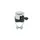 COMMODO/COMMUTATEUR VINTAGE EN ACIER CHROME AVEC 2 POSITIONS ON/OFF (VENDU A L'UNITE) -SELECTION P2R