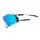 CYCLING GLASSES ADULT GIST NOVA MONTURE BLANCHE VERRE BLUE POLYCARBONATE (PROTECTOR 100% CONTRE UVA, UVB, UVC AND LUMIERE BLEUE) COMPATIBLE CLIP VERRES CORRECTEURS REF 225388