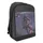 BAG A DOS CONNECTE SCREEN LED DYNAMIQUE 25X25 CM BLACK (CONNEXION VIA SMARTPHONE/APPLICATION) (CE APPROVED)