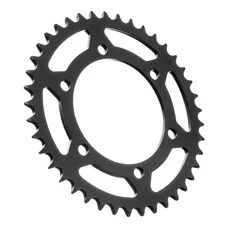 ADAPTABLE MOTORCYCLE REAR SPROCKET KAWASAKI 400 NINJA 400 2018>2023, Z400 2019>2023 520 41 DTS STEEL BLACK (DIAMETER 110/130/10.5) -JT SPROCKETS