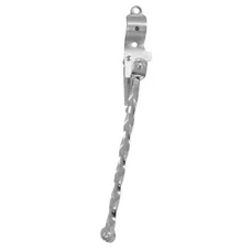 STAND MOPED SIDE UNIVERSAL SWINGARM OVAL OR ROUND TORSADE CHROME (LENGTH 310 mm) -P2R SELECTION