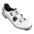 ROAD CYCLING SHOE CATLIKE WHISPER R2 WHITE T41 MOUNTING KIT ADJUSTMENT DIAL MICROMETRIQUE MOZ COMPATIBLE LOOK/SHIMANO (PAIR)