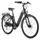VELO ELECTRIQUE/VAE CITY 28 LEADER FOX INDUKTORA MIXTE NOIR 7V MOTEUR ROUE AR BAFANG 36V 45Nm BATTERIE 15Ah (18'' - H46cm - TAILLE M - POUR ADULTE DE 168cm à 178cm)