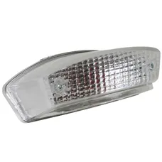 FEU ARRIERE 50 A BOITE ADAPTABLE DERBI 50 SENDA 1995>2001/PEUGEOT 50 XP6, XR6/MBK 50 X-LIMIT/YAMAHA 50 DTR TRANSPARENT (HOMOLOGUE CE) -REPLAY