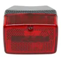 FEU ARRIERE CYCLO REPLAY RC ROUGE/CARBONE POUR PEUGEOT 103/MBK 51 **