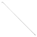 SPOKE FOR FILIERE GALVA SILVER 2.3 mm L 291 mm HEAD ANGLED (SOLD INDIVIDUALLY WITHOUT NUT) - VOIR 185897 HEAD ANGLED FOR NUT