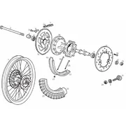 Roue arrière