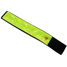 BRASSARD OF SAFETY P2R YELLOW REFLECTIVE WITH 1 LED (SUPPLIED WITH BATTERY CR2032) (SOLD INDIVIDUALLY)