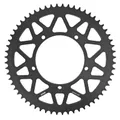 ADAPTABLE 50CC GEARED MOTORCYCLE REAR SPROCKET SHERCO 50 SM R 2021> 428 60 DTS ALUMINIUM (DIAMETER 110/125/8.5) -AFAM