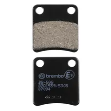 BRAKE PAD SET BREMBO FOR APRILIA 850 SRV 2012>2019/BMW C EVOLUTION 2012>2018/GILERA 800 GP 2008>2015/PIAGGIO 300 MP3 YOURBAN 2011>2019 (BRAKE PARKING) (SCOOTER CARBON CERAMIC) -07094CC