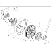 Roue avant