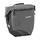 BICYCLE PANNIER IBERA PRO GRISE 30L MOUNTING KIT SYSTEM PAKRAK SIDE (32X16X34CM) - COMPATIBLE WITH CARRIER 205653 - SUPPLIED WITH BANDOUILLERE