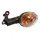 CLIGNOTANT 50 A BOITE ADAPTABLE RIEJU 50 MRX, RR, RS1, SMX 2000> TRANSPARENT/NOIR AR DROIT OU AV GAUCHE (HOMOLOGUE CE) -SELECTION P2R