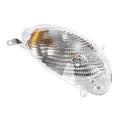 CLIGNOTANT MAXISCOOTER ADAPTABLE YAMAHA 125 MAJESTY YP 2002>2006/MBK 125 SKYLINER 2002>2006 AV GAUCHE TRANSPARENT (HOMOLOGUE CE) (5XL-H3310-00) -SELECTION P2R