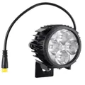 LIGHT/FRONT LIGHT FOR SCOOTER TO LED COMPATIBLE KUKIRIN G2 MASTER/SMARTGYRO RYDER BLACK -P2R SELECTION