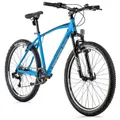 CONVENTIONAL BICYCLE MTB 26 LEADER FOX MXC BLUE MATTE 8-SPEED FRAME 20 INCHES (SIZE JUNIOR GARCON 164 TO 172 cm)