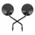 ADAPTABLE REAR-VIEW MIRROR SUPER SOCO TC MAX 2019> BLACK (OEM: 88110-QSM-C000) (PAIR) -P2R
