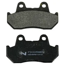 BRAKE PAD SET NEWFREN FOR HONDA 1100 CB R 1980>1983 FRONT/REAR, 250 CN 1990>1994 FRONT, 750 VFR MAGNA 1988> FRONT, 400 CBX C 1983> FRONT (L 90 mm - H 49 mm - P 9 mm) (FD0058BT) (TOURING ORGANIC)