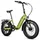 ELECTRIC BICYCLE/E-BIKE PLIANT FAT BIKE 20 LEADER FOX CODY UNISEX GREEN KAKI MATTE 7-SPEED HUB MOTOR AR BAFANG 36-SPEED 80NM BATTERY 16AH