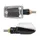 CLIGNOTANT UNIVERSEL REPLAY MINI RECTANGLE A AMPOULE BA9S TRANSPARENT/NOIR (L 76mm / H 40mm / L 36mm) (PAIRE) **