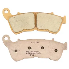 BRAKE PAD SET NEWFREN FOR HARLEY DAVIDSON 883-1200 XL 2014> FRONT (L 118 mm - H 49.1 mm - P 9.2 mm) (FD0525SH) (CUSTOM HD SINTERED METAL)