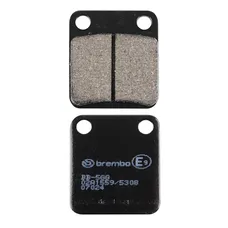 BRAKE PAD SET BREMBO FOR PEUGEOT 50 VIVACITY 2008>2014 FRONT/DAELIM 125 S2 2006>2008 REAR (SCOOTER CARBON CERAMIC) -07024CC