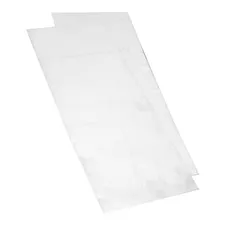 PROTECTION THERMIQUE ADHESIVE ARTEIN TEFIBRAL 195x475 mm 2 FEUILLES EPAISSEUR/DENSITE : 1x0,80 mm/490 gr/m2 + 1x1,60 mm/1000 gr/m2 (RESISTE JUSQU'A 550-C / ADHESIF 175-C) -PRO SERIES
