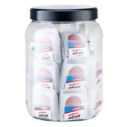 KIT REPARATION CHAMBRE A AIR WELDTITE RED DEVILS AVEC RUSTINES AUTOCOLLANTES/AUTOADHESIVES ROUGES (JARRE DE 36 KITS)