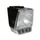 PHARE/PROJECTEUR CYCLO ADAPTABLE MBK 88 NOIR (COMPLET) -P2R