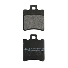 PLAQUETTE DE FREIN NEWFREN POUR MBK 50 BOOSTER AV, STUNT AV, NITRO AV/AR / YAMAHA 50 BW'S NG 1996> AV / PEUGEOT 50 BUXY 1994> AV / PIAGGIO 50 ZIP, NRG, TYPHOON AV (FD0196BE) (ELITE ORGANIQUE)