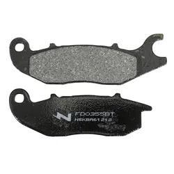 BRAKE PAD SET NEWFREN FOR HONDA 125 CBF 2009> FRONT, 125 CBR R 2004>2018 FRONT, 125 ANF INNOVA 2007> FRONT/RIEJU 125 RS2 NAKED 2006> FRONT/NIU N-SERIES, N1S FRONT (FD0355BT) (TOURING ORGANIC)