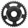 E-BIKE CHAINRING BAFANG FOR MOTOR M420 CL 49 mm 38 DTS BLACK (CW G332.1C) - 1216000000005