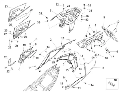 Carrosserie posterieure