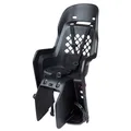 PORTE BEBE/SIEGE ENFANT ARRIERE POLISPORT A FIXER SUR PORTE BAGAGE FIXATION ETAU JOY NOIR COUSSIN NOIR (9 A 22Kgs) HOMOLOGUE EN 14344