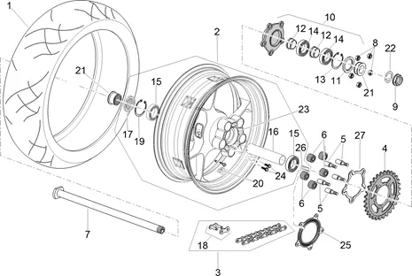 Roue AR