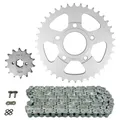 ADAPTABLE CHAIN KIT HONDA 125 CRM R 1995>1999, CRM V 1997>1999, CRM W 1997>1999, CRM X 1997>1999 520 14X38 (DIAMETER REAR SPROCKET 58/90/10.5) (OEM GEARING) -AFAM