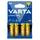 PILE LR06 1.5V VARTA ALCALINE LONGLIFE AA (VENDU PAR 4)