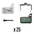 PLAQUETTE DE FREIN ROUTE / VTT SRAM FORCE 1, FORCE 22, RED 22B1, CX1, RIVAL 1, APEX HRD ET ULTIMATE (SWISSSTOP ORGANIC - DISC 32E) (VENDU PAR 25) - COMPATIBLE VAE