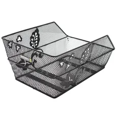 REAR BASKET STEEL NID ABEILLE BASIL CENTO FLOWER BLACK (47 X 31 X 21 cm)