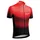 MAILLOT GIST ETE JUNIOR MANCHES COURTES ZIP TOTAL ROUGE DEGRADE 10/12 ANS - 8105