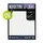 AUTOCOLLANT/STICKER REFLECHISSANT POUR VELO, CASQUE MODELE BANDES UNIVERSELLES BLANC (PLANCHE) -REFLECTIVE BERLIN
