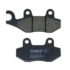 PLAQUETTE DE FREIN TRW POUR PEUGEOT 125 GEOPOLIS, SATELIS AV/AR, 500 SATELIS AR, 125 VIVACITY AV / KYMCO 50 AGILITY AV ROUES 10 + 12 POUCES, 125 AGILITY AV (MCB582 LC)
