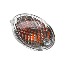 CLIGNOTANT SCOOT ADAPTABLE MBK 50 OVETTO 2003>2007/YAMAHA 50 NEOS 2003>2007 AV DROIT TRANSPARENT (HOMOLOGUE CE) (5RN-H3320-00) -SELECTION P2R