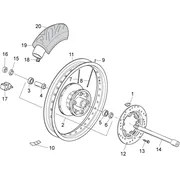 Roue arrière I