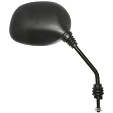ADAPTABLE REAR-VIEW MIRROR PIAGGIO 50 TYPHOON 1993>2004, NRG 1994>1998, NTT 1995>1996 RIGHT BLACK (OE 271018) (CE APPROVED) -P2R SELECTION