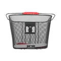 FRONT BASKET STEEL NID ABEILLE HAPO.G BLACK (33X26X25 CM) -SOLD WITH MOUNTING KIT DMTS E-BIKE (WIDTH INTERIEURE MOUNTING KIT FOR E-BIKE/8 cm)
