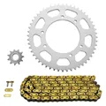 KIT CHAINE ADAPTABLE RIEJU 50 MRT 2009>2017 420 11x52 (DIAM COURONNE 105/125/8.5) (DEMULTIPLICATION ORIGINE) -AFAM